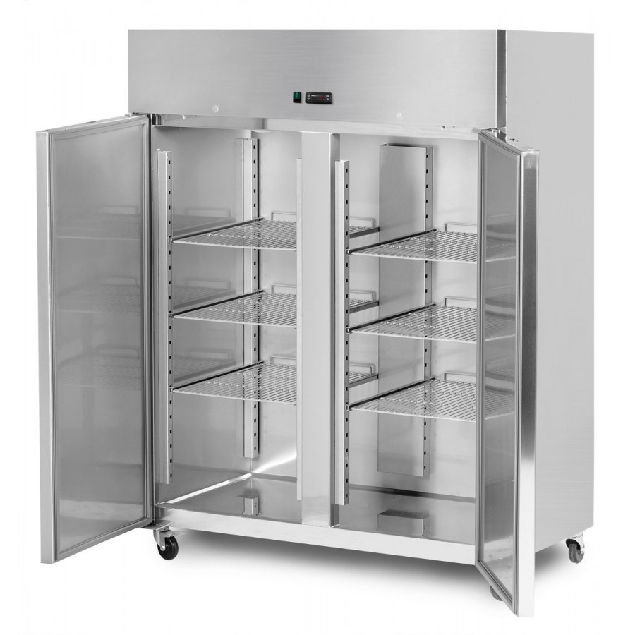 Réfrigérateur-Congélateur 2 portes - Inox - 204L - RDP215XE