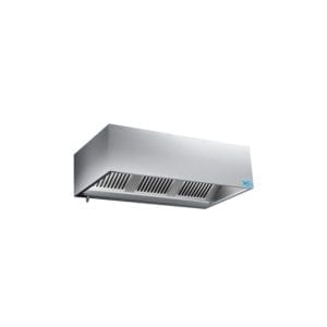 Hotte caisson 2600 mm prof. 1400 avec moteur