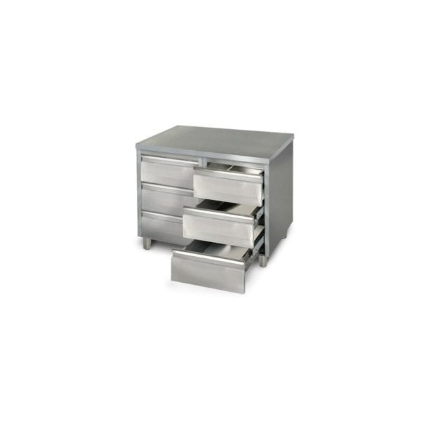 Placard 6 tiroirs / P.600 mm