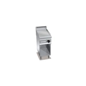 Plaque de cuisson électrique lisse 795 x 500 mm sur pieds