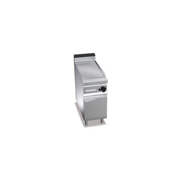 Plaque de cuisson électrique lisse 396 x 667 mm sur pieds