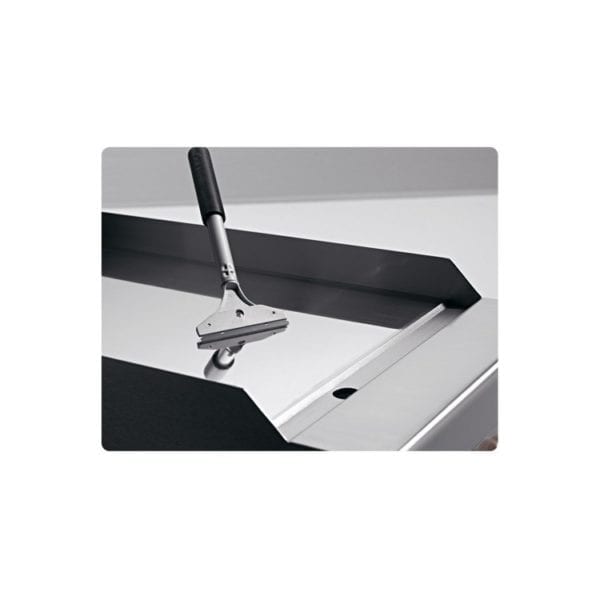 Plaque de cuisson gaz chromée 795 x 500 mm sur pieds – Image 3