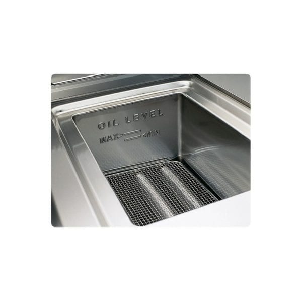 Friteuse gaz 8 litres (6.6kW) sur pieds – Image 3