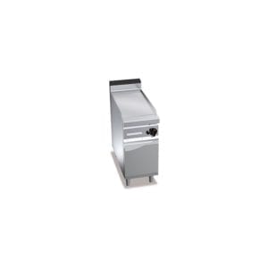 Plaque de cuisson gaz lisse 396 x 667 mm sur pieds