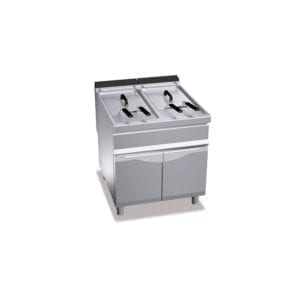 Friteuse électrique 22 + 22 litres (44kW) sur pieds