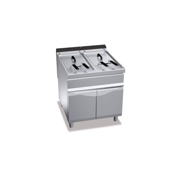 Friteuse électrique 22 + 22 litres (44kW) sur pieds