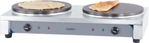 Crêpière double 2X40 électrique