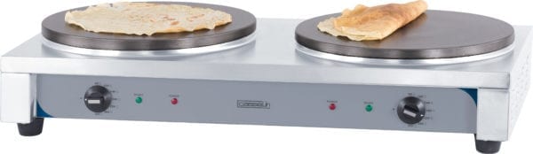 Crêpière double 2X40 électrique