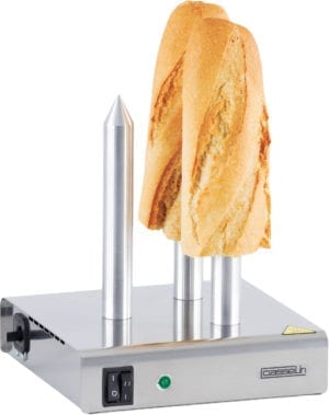 Chauffe-pain 3 plots hot dog