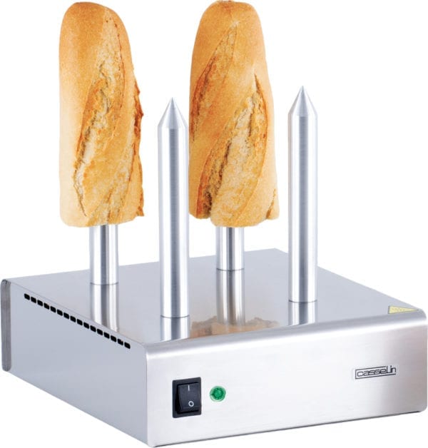 Chauffe-pain 4 plots hot-dog