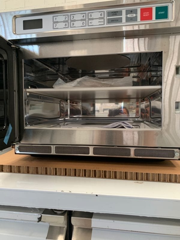 Four à micro-onde professionnel 2 niveaux 1800w – Image 3