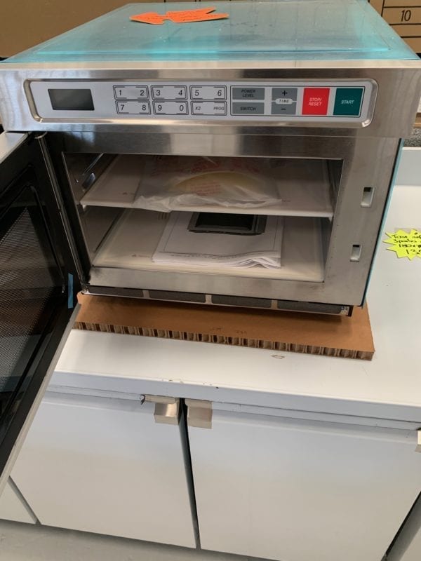 Four à micro-onde professionnel 2 niveaux 1800w – Image 4
