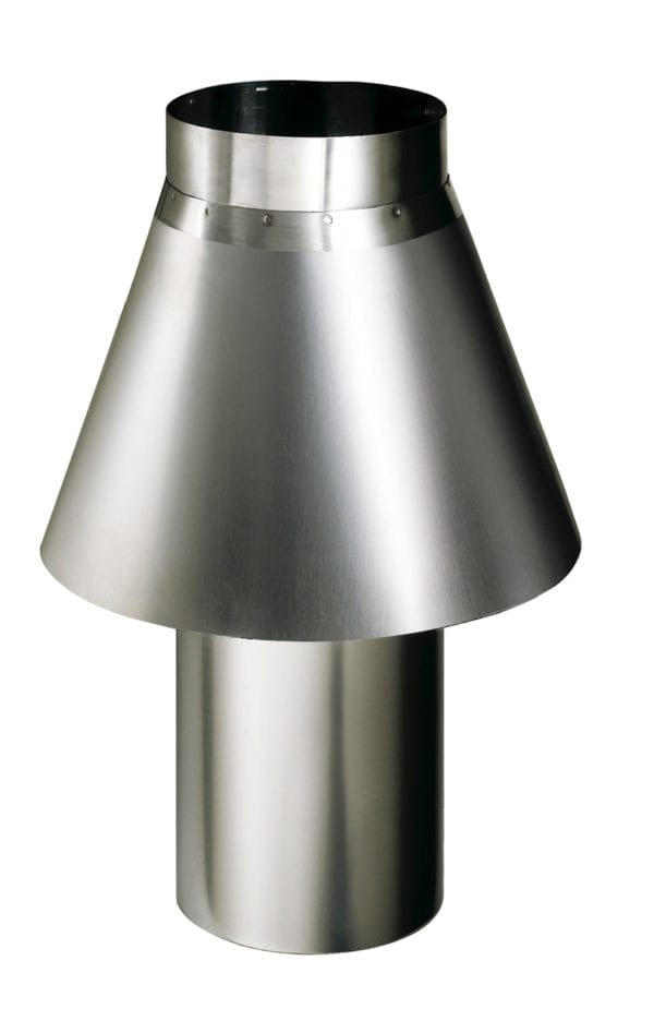 CHEMINEE ANTI-VENT 200 MM DE DIAMETRE POUR FOUR GAZ