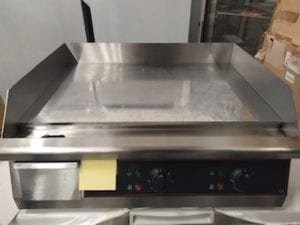 PLANCHA PLAQUE A SNACKER CHROME ELECTRIQUE 6 KW 220V MONOPHASE