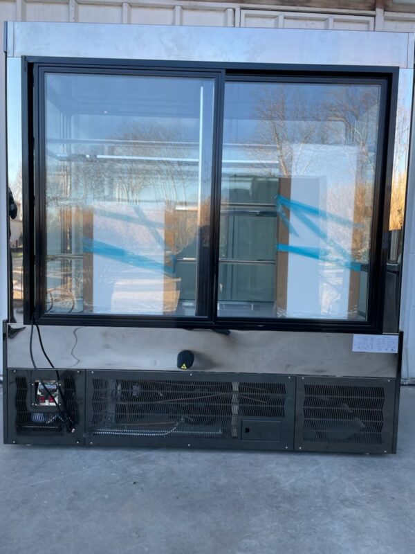 Vitrine de présentation moderne vitrage droit grand volume 1800x740x1900 – Image 6