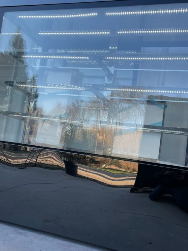 Vitrine de présentation moderne vitrage droit grand volume 1800x740x1900 – Image 5