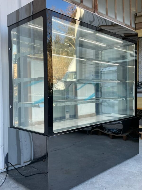 Vitrine de présentation moderne vitrage droit grand volume 1800x740x1900 – Image 7