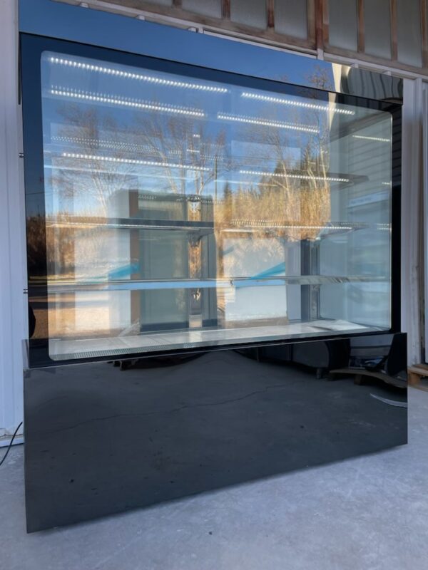 Vitrine de présentation moderne vitrage droit grand volume 1800x740x1900 – Image 2