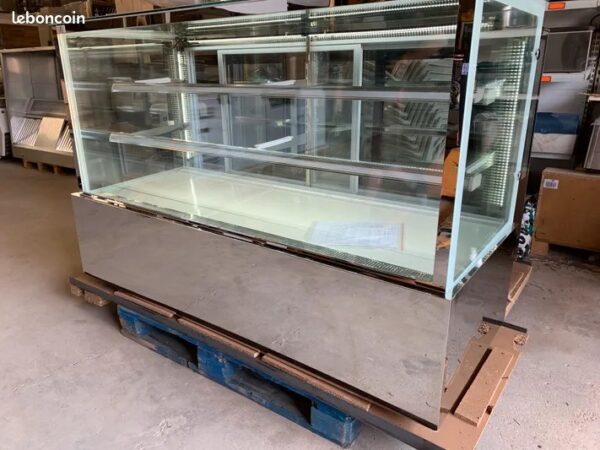 VITRINE PATISSERIE 1M50 / 2 ETAGERES / LED – Image 2