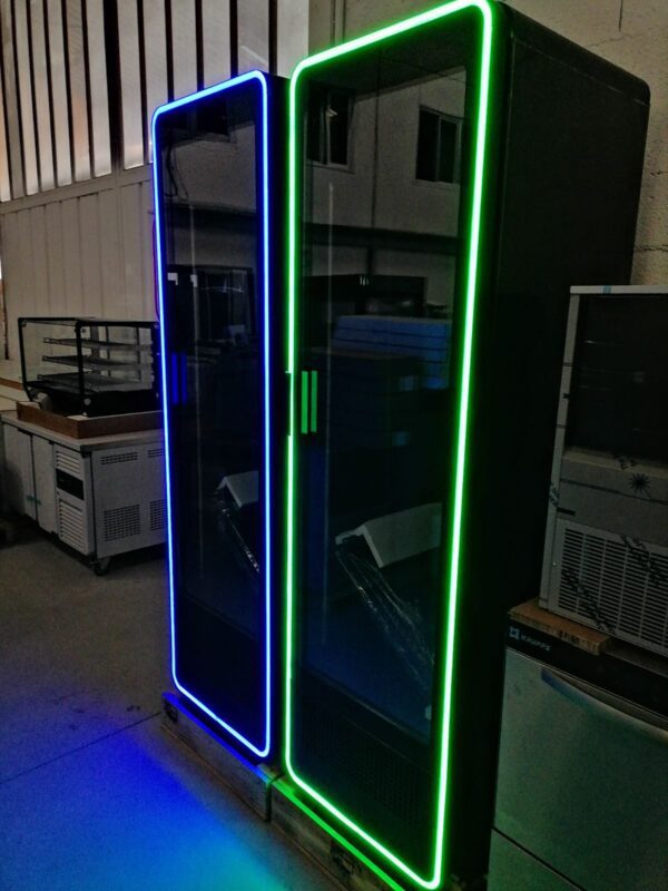 ARMOIRE LIBRE SERVICE FULL BLACK LED XXL – Image 3
